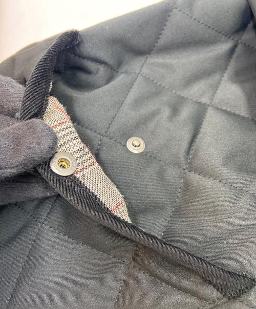 WORK WEAR SUIT（ワークウェアースーツ）WORK WEAR SUIT (ワークウェアースーツ) キルティングジャケット ブラック サイズ:Lの古着・服飾アイテム