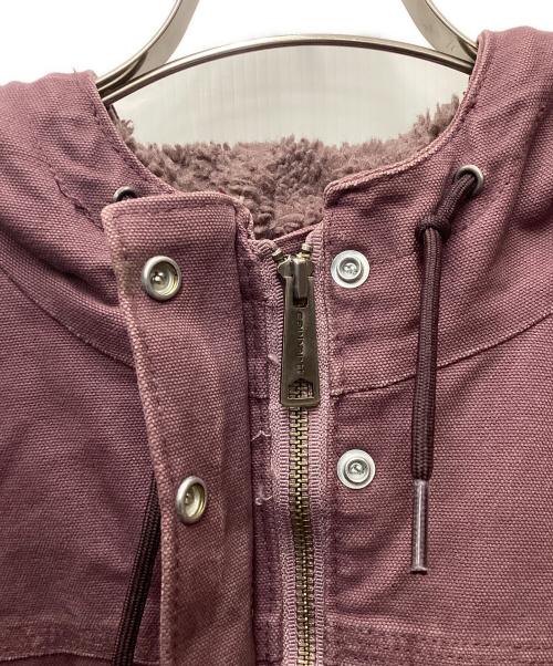 CarHartt（カーハート）CarHartt (カーハート) 裏ボアダックジャケット パープル サイズ:Lの古着・服飾アイテム