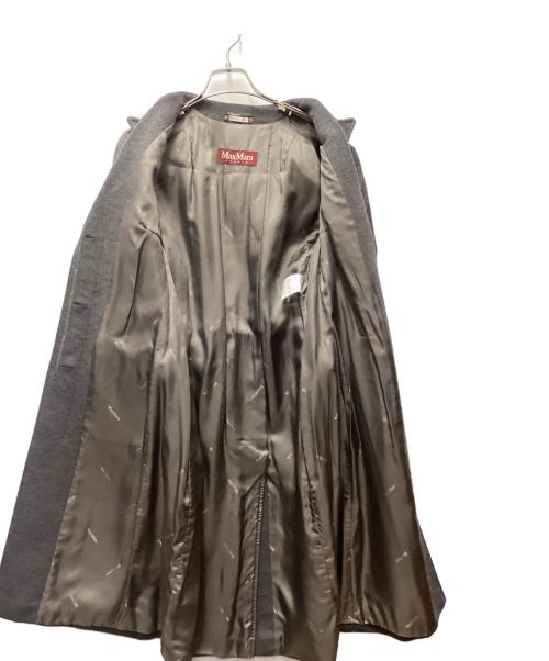 Max Mara Studio（マックスマーラ ストゥディオ）Max Mara Studio (マックスマーラ ストゥディオ) チェスターコート グレー サイズ:USA6の古着・服飾アイテム