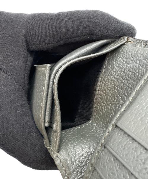 GUCCI（グッチ）GUCCI (グッチ) 2つ折り財布/ニューバスケット ブラックの古着・服飾アイテム