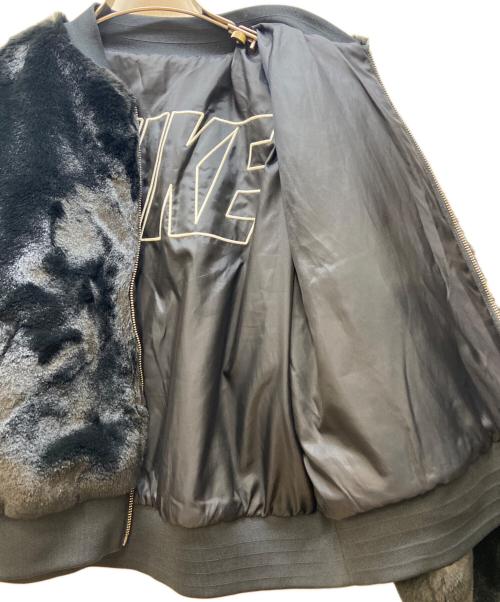 NIKE（ナイキ）NIKE (ナイキ) リバーシブルボアジャケット ブラック サイズ:XSの古着・服飾アイテム