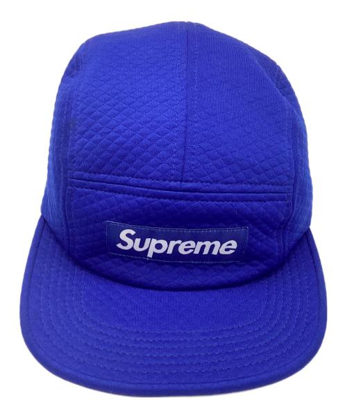 SUPREME（シュプリーム）Supreme (シュプリーム) キャップ/Micro Quilted Camp Cap ブルーの古着・服飾アイテム