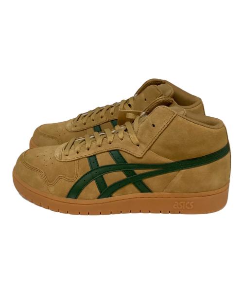 asics（アシックス）asics (アシックス) ミッドカットスニーカー ブラウン サイズ:27.5の古着・服飾アイテム