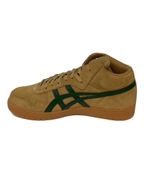 asics（アシックス）asics (アシックス) ミッドカットスニーカー ブラウン サイズ:27.5の古着・服飾アイテム