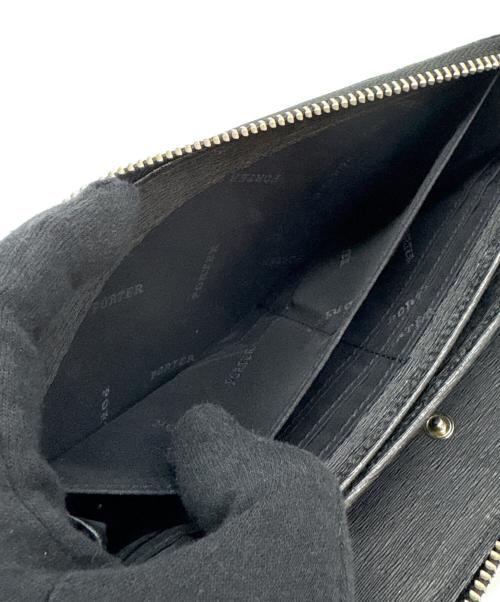 PORTER（ポーター）PORTER (ポーター) 長財布/カレント ブラックの古着・服飾アイテム