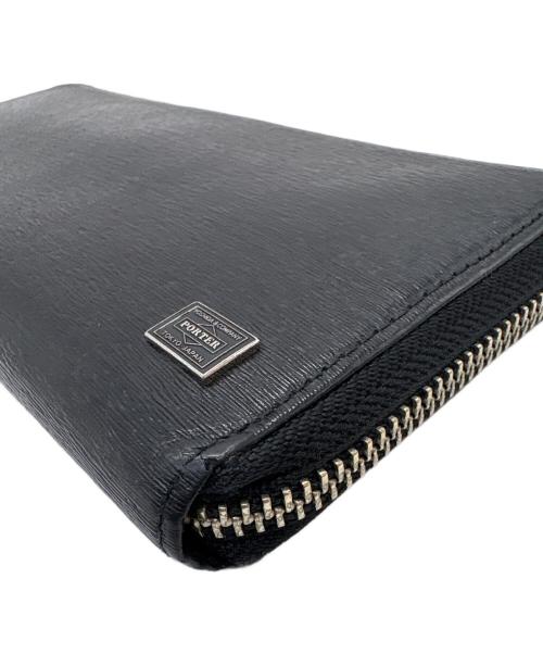 PORTER（ポーター）PORTER (ポーター) 長財布/カレント ブラックの古着・服飾アイテム