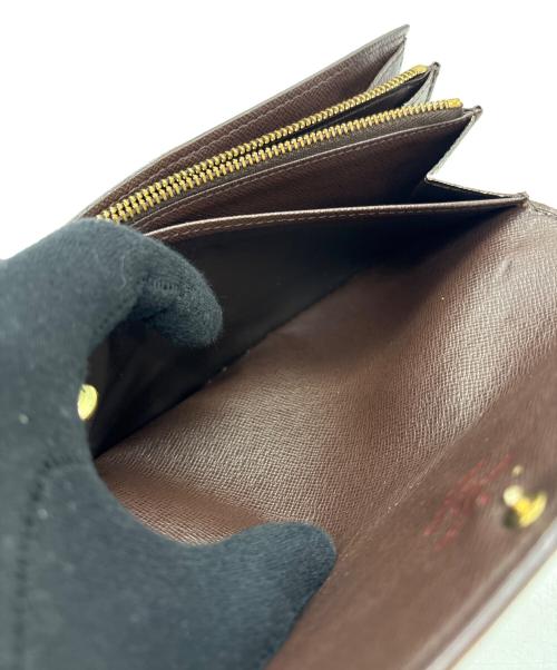 LOUIS VUITTON（ルイ ヴィトン）LOUIS VUITTON (ルイ ヴィトン) 長財布/ダミエ・ポルトフォイユ・サラ ブラウンの古着・服飾アイテム