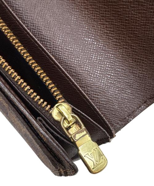 LOUIS VUITTON（ルイ ヴィトン）LOUIS VUITTON (ルイ ヴィトン) 長財布/ダミエ・ポルトフォイユ・サラ ブラウンの古着・服飾アイテム