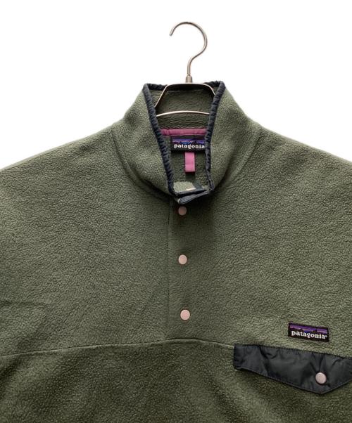 Patagonia（パタゴニア）Patagonia (パタゴニア) シンチラスナップT グリーン サイズ:Lの古着・服飾アイテム
