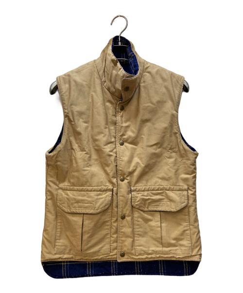 Columbia（コロンビア）Columbia (コロンビア) 中綿ベスト/イエローストーンタグ/70-80年代 ベージュ サイズ:Mの古着・服飾アイテム