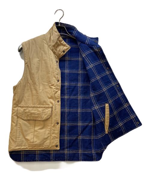 Columbia（コロンビア）Columbia (コロンビア) 中綿ベスト/イエローストーンタグ/70-80年代 ベージュ サイズ:Mの古着・服飾アイテム