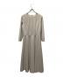 M-premierBLACK（エムプルミエブラック）の古着「長袖ワンピース」｜ベージュ