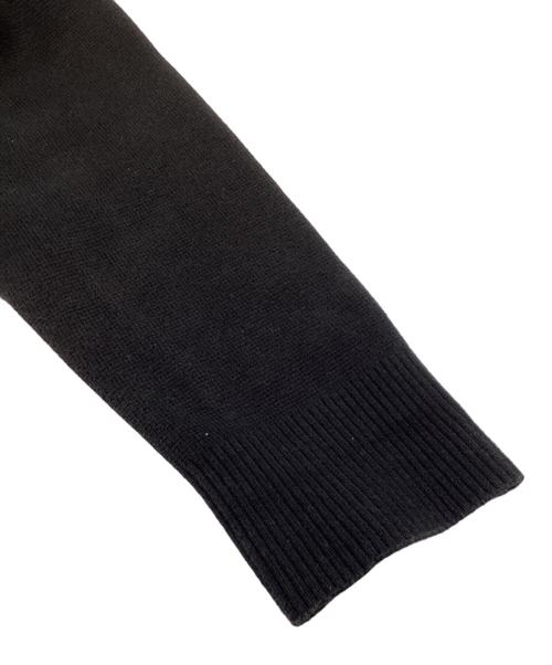 Calvin Klein Jeans（カルバンクラインジーンズ）Calvin Klein Jeans (カルバンクラインジーンズ) 厚手カーディガン ブラック サイズ:Sの古着・服飾アイテム