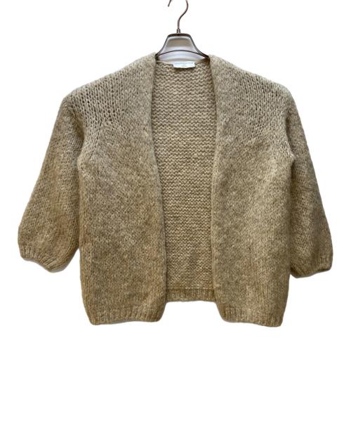 TRICOTS JEAN MARC（トリコットジーンマルク）TRICOTS JEAN MARC (トリコットジーンマルク) 厚手カーディガン ベージュ サイズ:FREEの古着・服飾アイテム