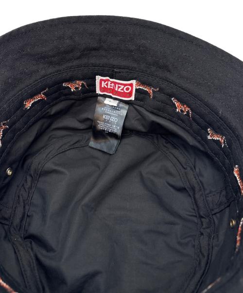 KENZO（ケンゾー）KENZO (ケンゾー) バケットハット ブラックの古着・服飾アイテム
