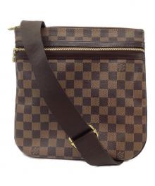 LOUIS VUITTON（ルイ ヴィトン）の古着「ショルダーバッグ/ダミエ・ポシェット・ボスフォール」｜ブラウン