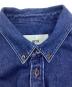 中古・古着 AMI Alexandre Mattiussi (アミアレクサンドルマテュッシ) デニムシャツ/de Coeur Button Down Denim Shirt インディゴ サイズ:L：25000円