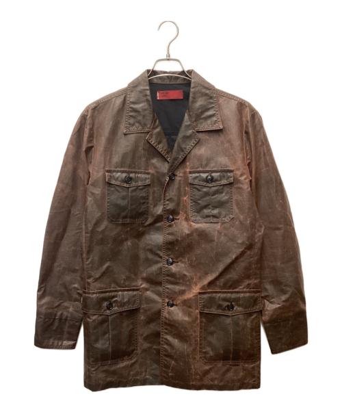 LEVI'S REDTAB（リーバイスレッドタブ）LEVI'S REDTAB (リーバイスレッドタブ) フェイクレザーコート ブラウン サイズ:Lの古着・服飾アイテム