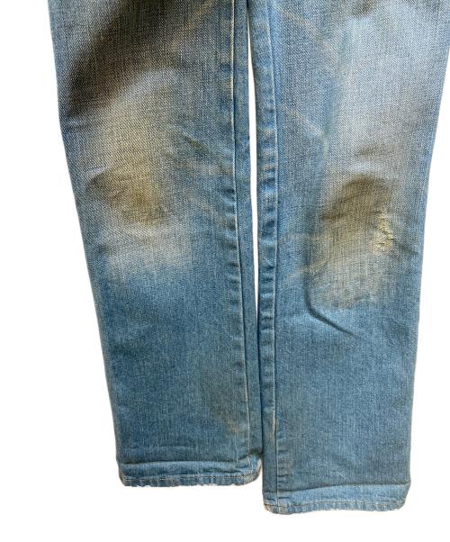 DIESEL（ディーゼル）DIESEL (ディーゼル) ダメージ加工デニムパンツ インディゴ サイズ:63.5ｃｍの古着・服飾アイテム