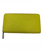 LOUIS VUITTONルイ ヴィトン）の古着「長財布/エピ・ジョーヌセドラ・ジッピー ウォレット」｜ネオングリーン