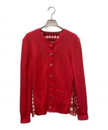sacai（サカイ）の古着「薄手カーディガン」｜レッド