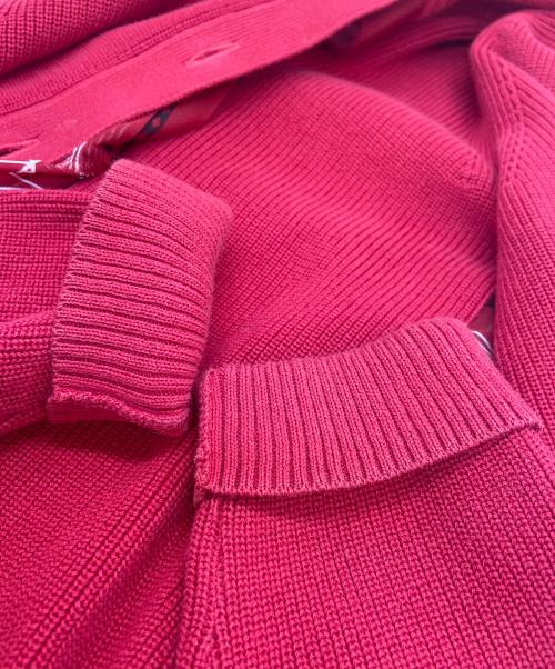 sacai（サカイ）sacai (サカイ) 薄手カーディガン レッド サイズ:2の古着・服飾アイテム