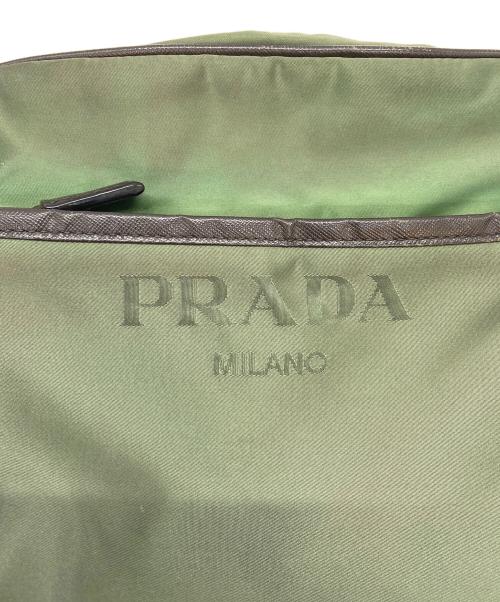 PRADA（プラダ）PRADA (プラダ) ショルダーバッグ グリーンの古着・服飾アイテム