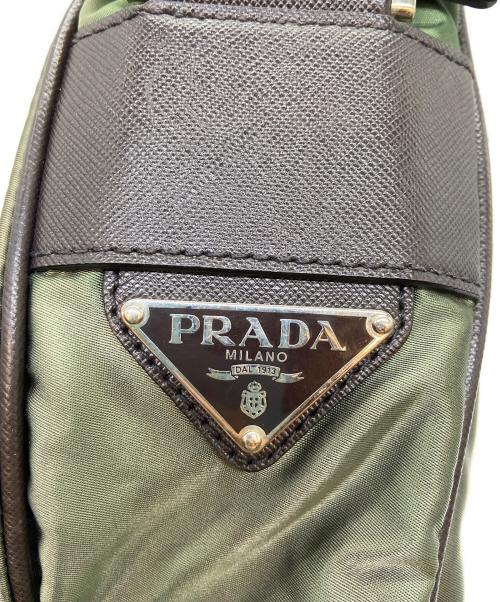 PRADA（プラダ）PRADA (プラダ) ショルダーバッグ グリーンの古着・服飾アイテム