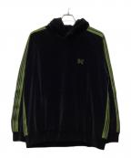 Needlesニードルズ）の古着「プルオーバーパーカー」｜ブラック×グリーン