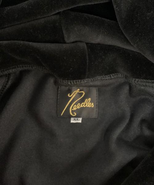 Needles（ニードルズ）Needles (ニードルズ) プルオーバーパーカー ブラック×グリーン サイズ:XLの古着・服飾アイテム