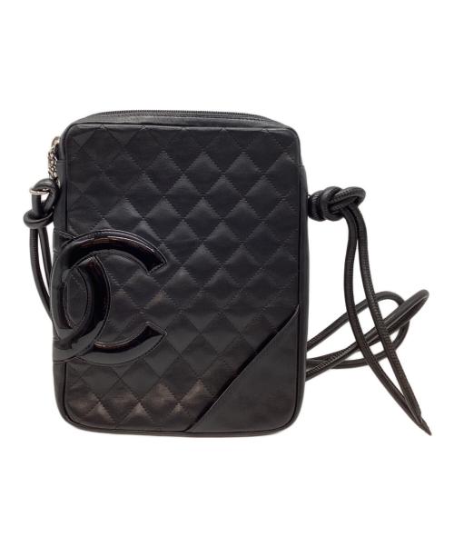 CHANEL（シャネル）CHANEL (シャネル) ショルダーバッグ/カンボン ブラックの古着・服飾アイテム