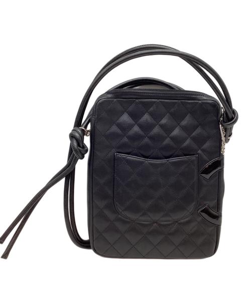 CHANEL（シャネル）CHANEL (シャネル) ショルダーバッグ/カンボン ブラックの古着・服飾アイテム