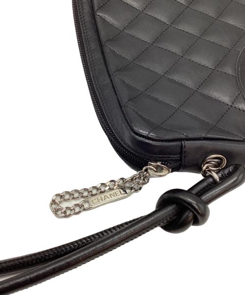 CHANEL（シャネル）CHANEL (シャネル) ショルダーバッグ/カンボン ブラックの古着・服飾アイテム