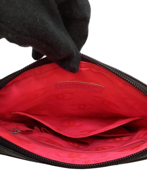 CHANEL（シャネル）CHANEL (シャネル) ショルダーバッグ/カンボン ブラックの古着・服飾アイテム