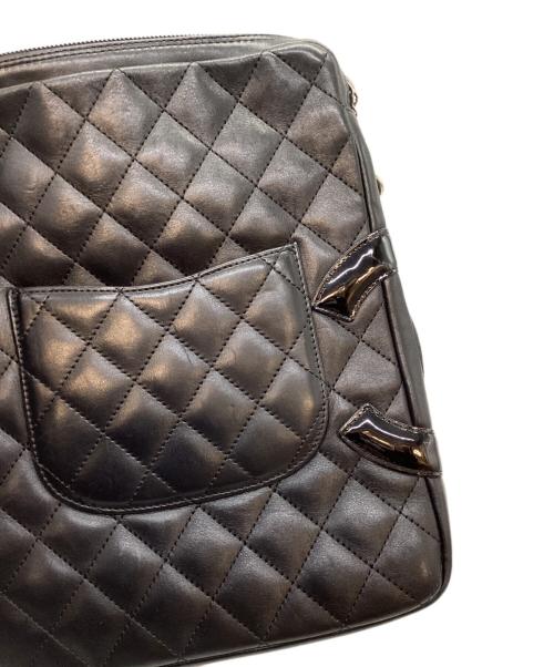 CHANEL（シャネル）CHANEL (シャネル) ショルダーバッグ/カンボン ブラックの古着・服飾アイテム