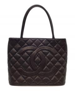 中古・古着通販】CHANEL (シャネル) カンボンライン ラージトート