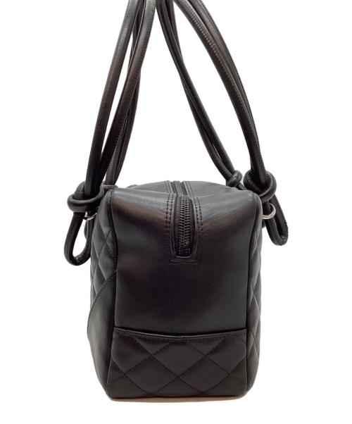 CHANEL（シャネル）CHANEL (シャネル) ボーリングバッグ ブラックの古着・服飾アイテム