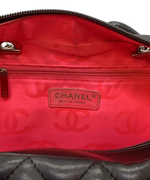 CHANEL（シャネル）CHANEL (シャネル) ボーリングバッグ ブラックの古着・服飾アイテム