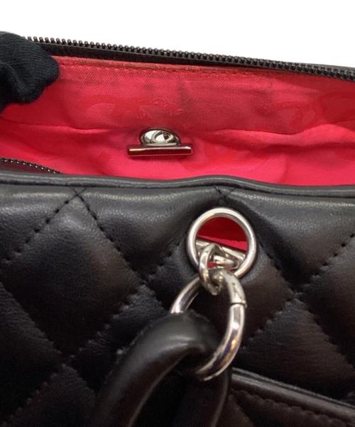 CHANEL（シャネル）CHANEL (シャネル) ボーリングバッグ ブラックの古着・服飾アイテム