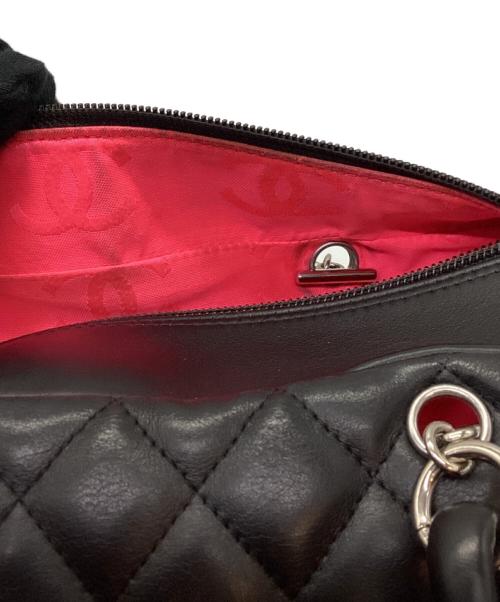 CHANEL（シャネル）CHANEL (シャネル) ボーリングバッグ ブラックの古着・服飾アイテム