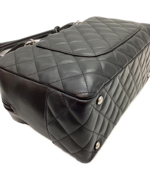 CHANEL（シャネル）CHANEL (シャネル) ボーリングバッグ ブラックの古着・服飾アイテム