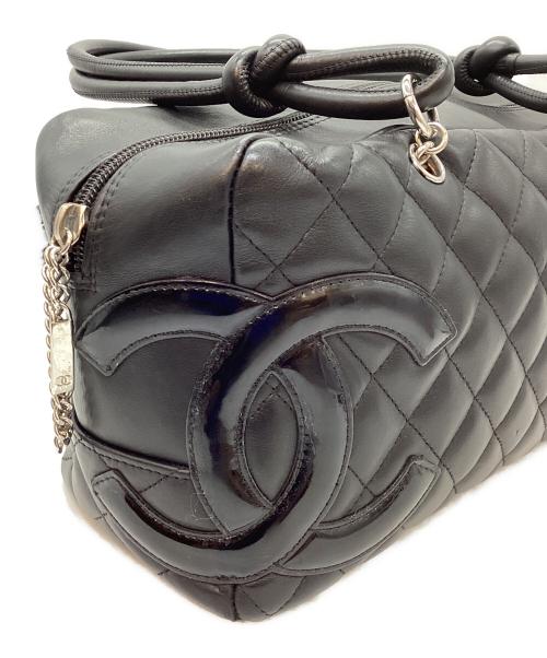 CHANEL（シャネル）CHANEL (シャネル) ボーリングバッグ ブラックの古着・服飾アイテム