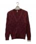 LOEWE（ロエベ）の古着「ニットカーディガン」｜レッド