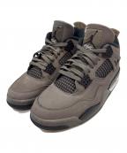 NIKEナイキ）の古着「ハイカットスニーカー/AIR JORDAN4」｜ダークブラウン