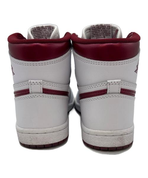NIKE（ナイキ）NIKE (ナイキ) ハイカットスニーカー/AIR JORDAN 1 HIGH 85 ホワイト×レッド サイズ:22.5の古着・服飾アイテム
