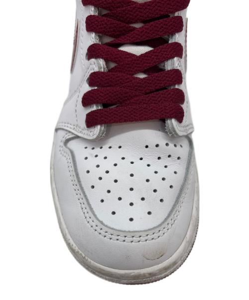 NIKE（ナイキ）NIKE (ナイキ) ハイカットスニーカー/AIR JORDAN 1 HIGH 85 ホワイト×レッド サイズ:22.5の古着・服飾アイテム