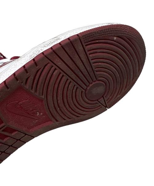 NIKE（ナイキ）NIKE (ナイキ) ハイカットスニーカー/AIR JORDAN 1 HIGH 85 ホワイト×レッド サイズ:22.5の古着・服飾アイテム