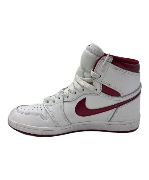 NIKE（ナイキ）NIKE (ナイキ) ハイカットスニーカー/AIR JORDAN 1 HIGH 85 ホワイト×レッド サイズ:27の古着・服飾アイテム