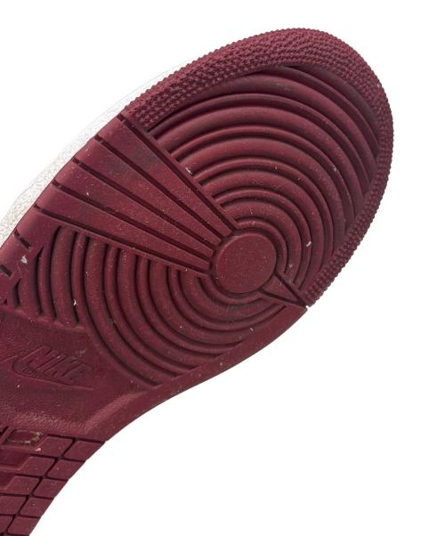 NIKE（ナイキ）NIKE (ナイキ) ハイカットスニーカー/AIR JORDAN 1 HIGH 85 ホワイト×レッド サイズ:27の古着・服飾アイテム