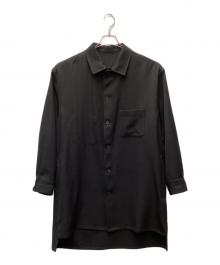 Yohji Yamamoto pour homme（ヨウジヤマモト プールオム）の古着「長袖ブラウス」｜ブラック